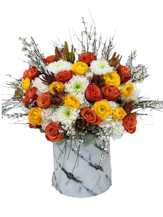Spring Box Flower Arrangement