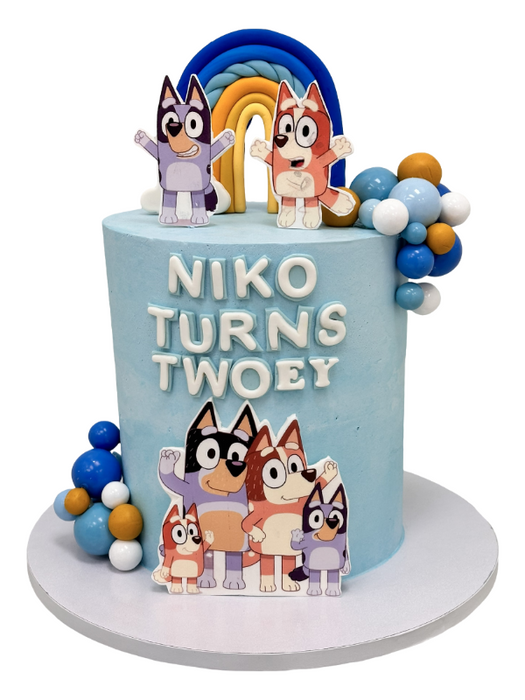 Kids Cake Bluey
