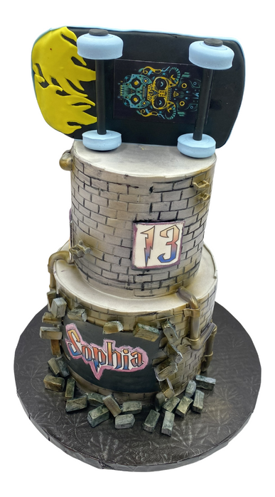 Kids Cake Skate Rock