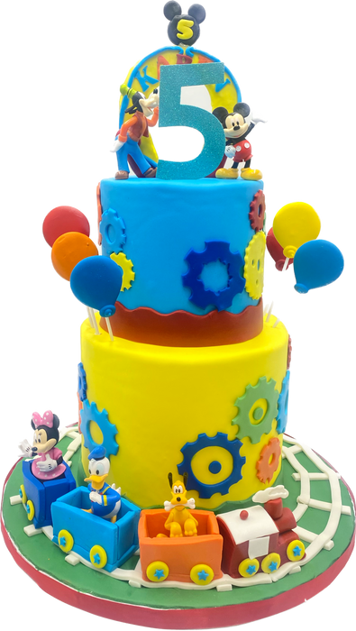 Mickey Mouse birthday cake