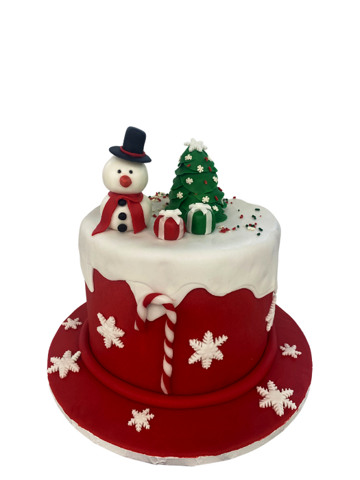 Christmas Cake Snowman