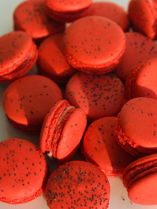 French Macarons Strawberry