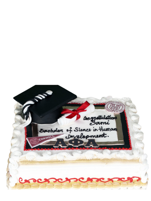 Graduation Diploma Cake