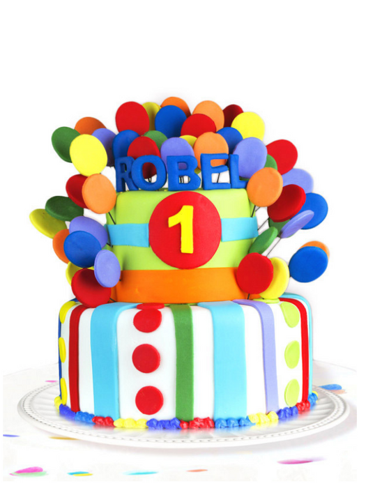 Kids Cake My Colorful Birthday
