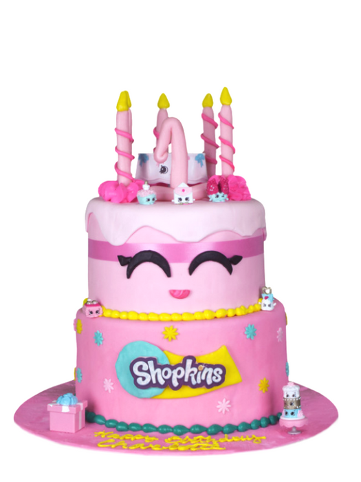Kids Cake Shopkins Cake