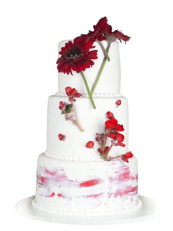 Colored Cakes, Flower Cakes