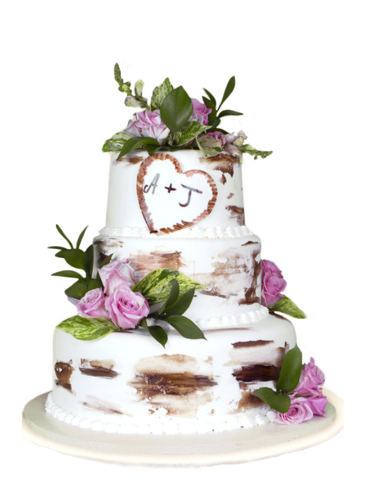 Carved Heart Cake