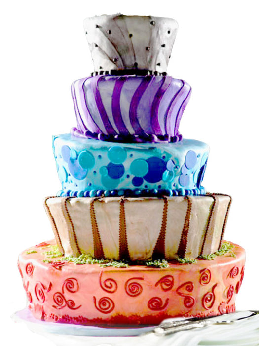 Wedding Cake Rainbow Festival