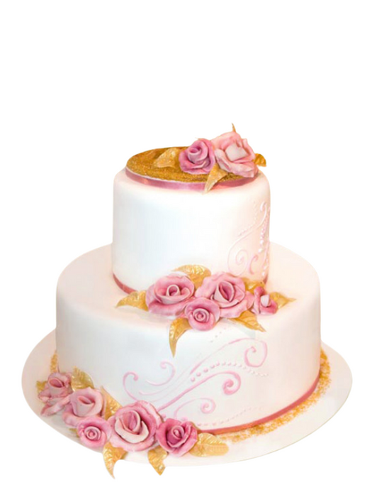 Wedding Cake Rose Garden